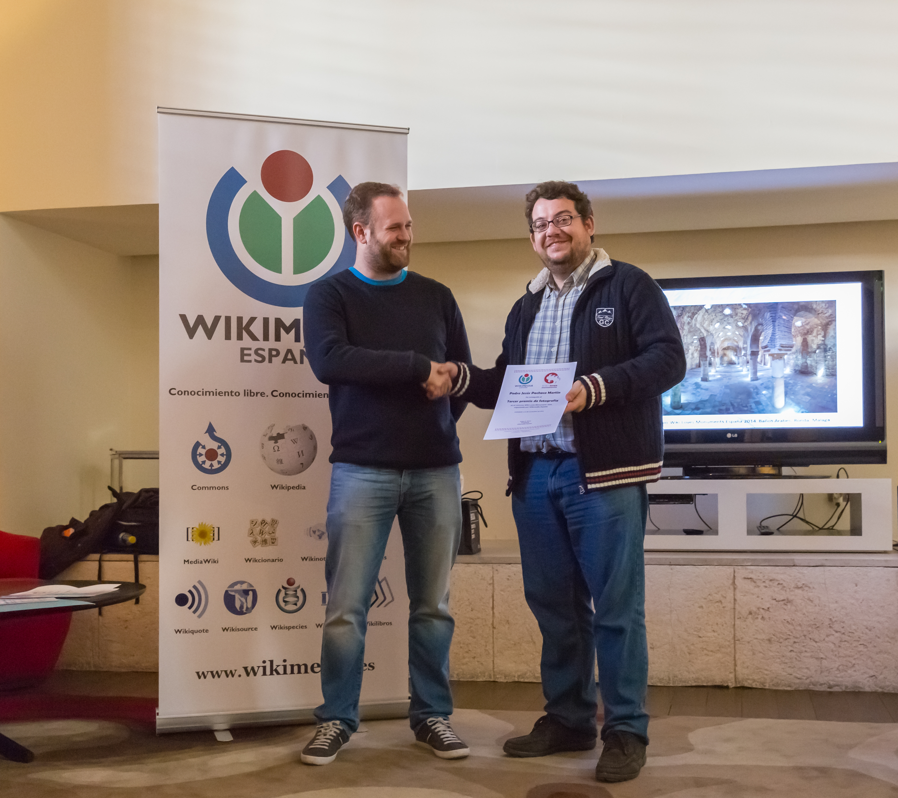 Ceremonia de entrega de premios de WLM España, Alcalá de Henares, España, 2015-01-10, DD 02