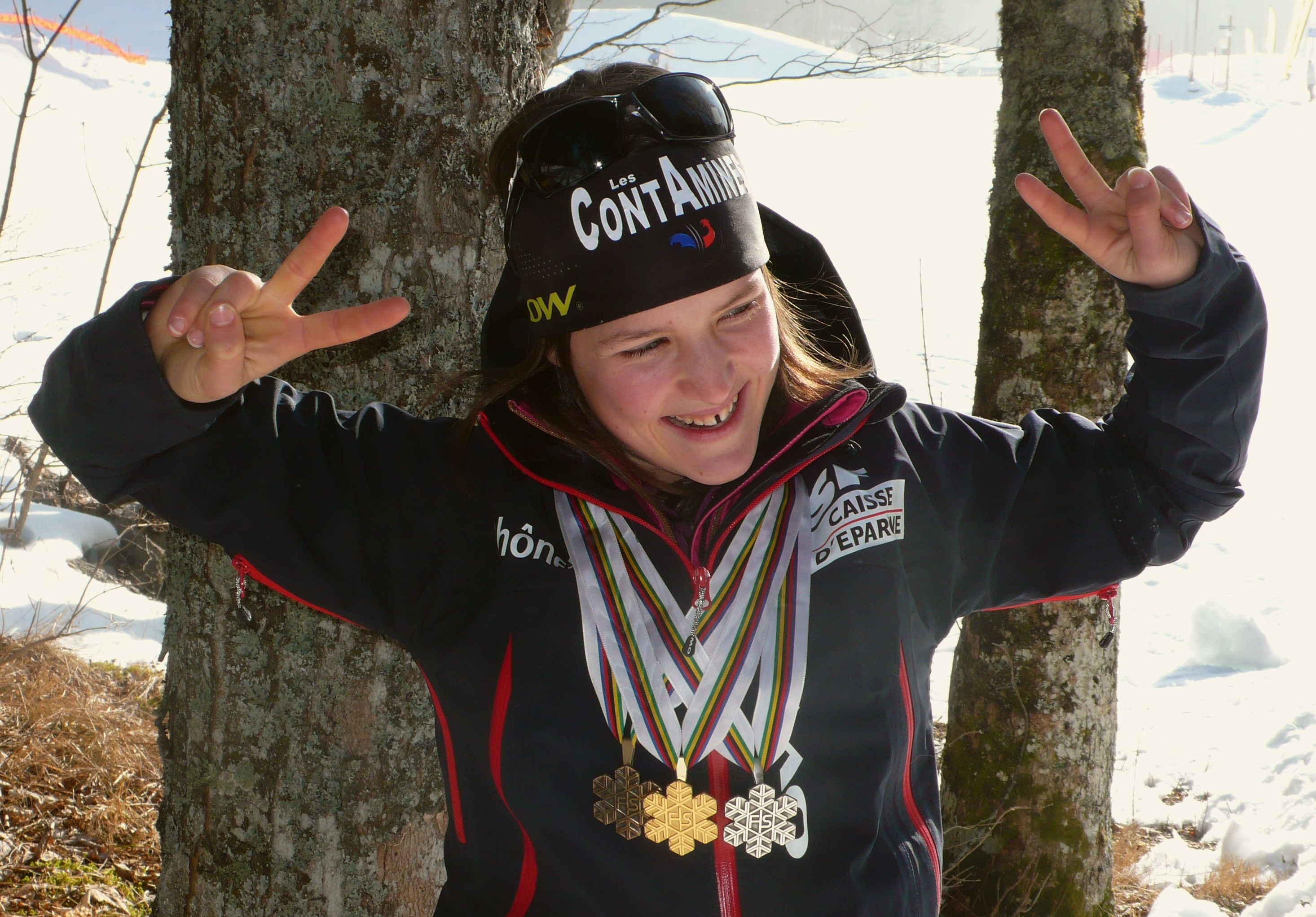 Coline Mattel V Medals