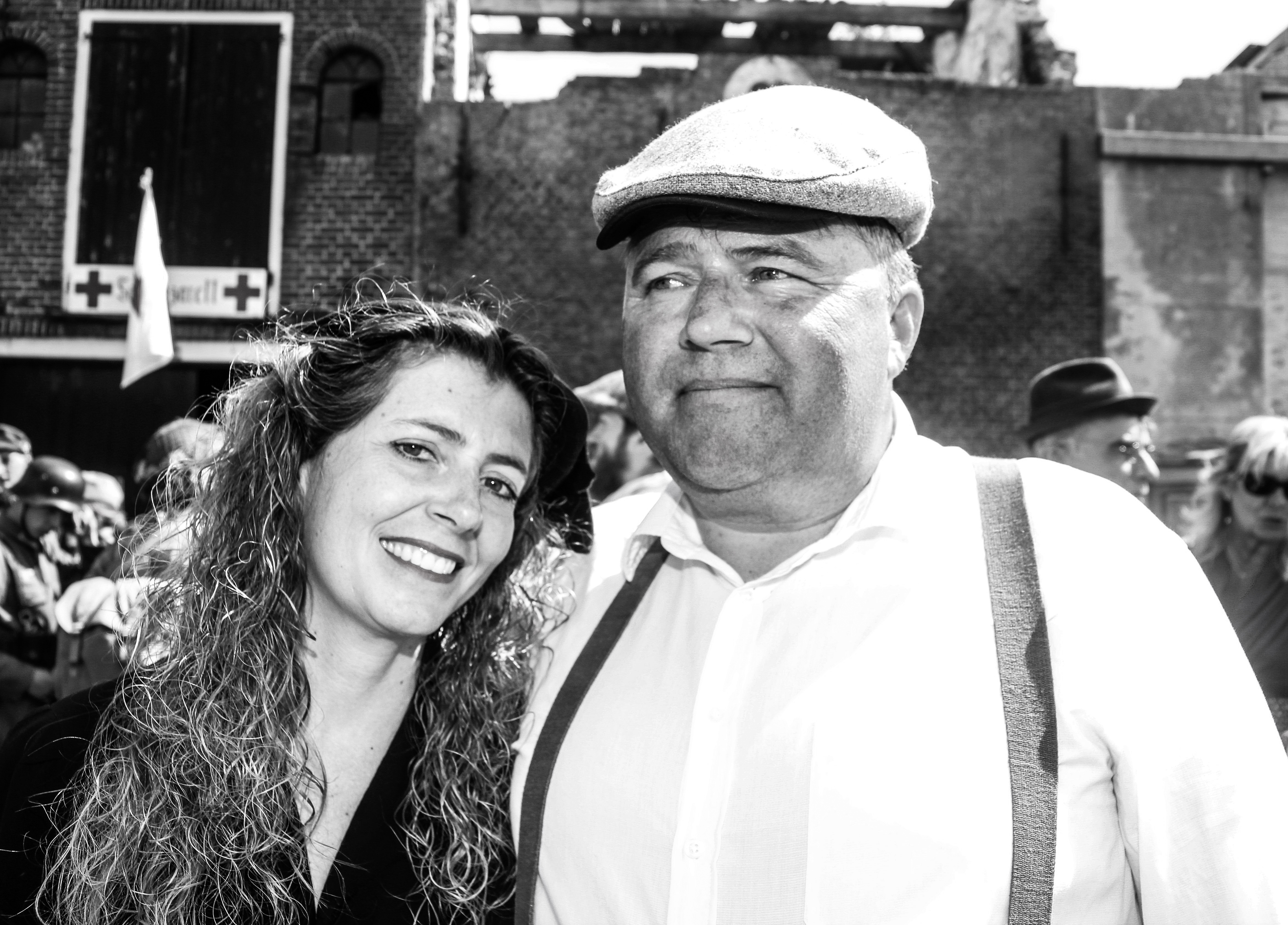 Couple from Brielle liberation festival Brielle