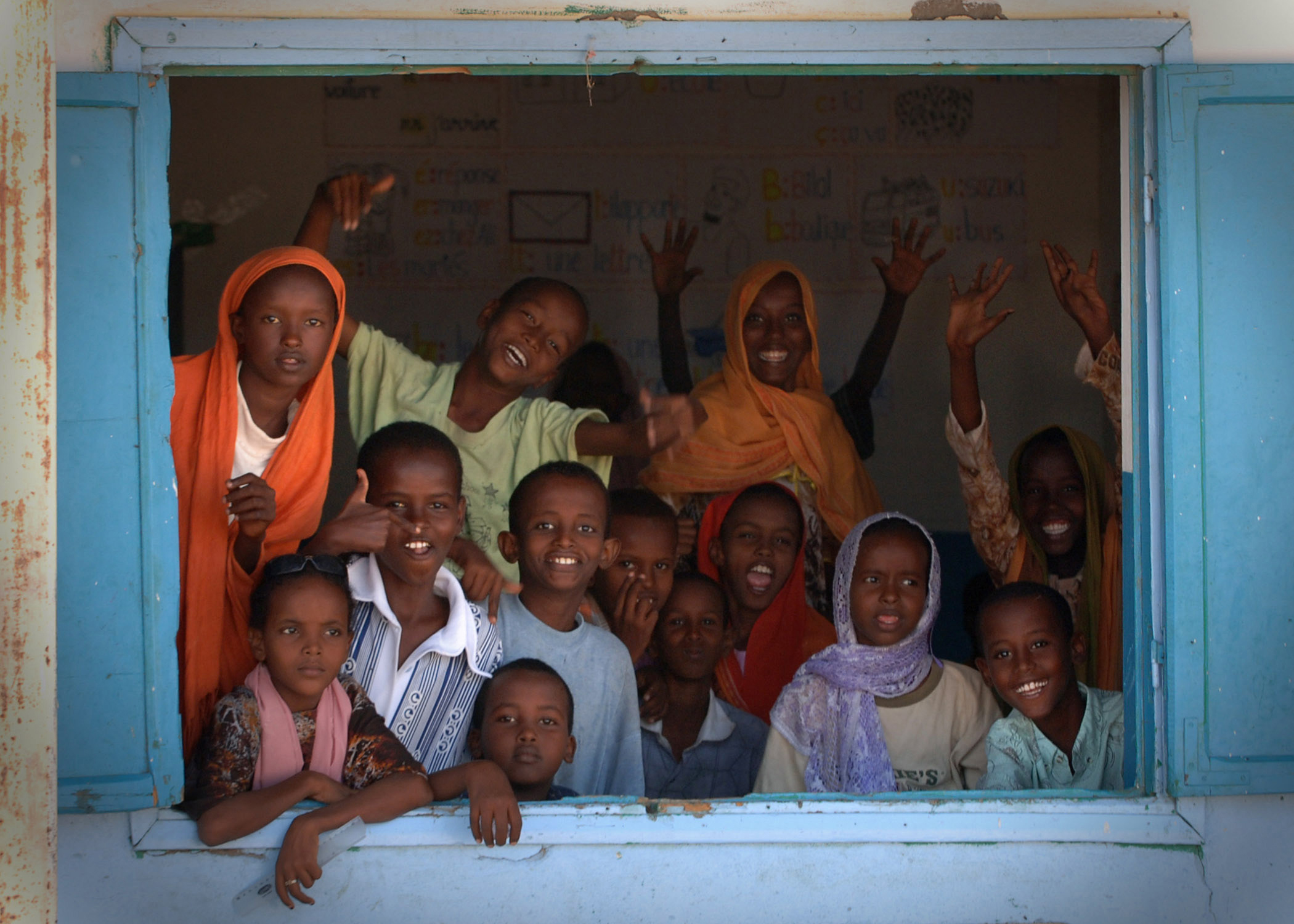 Djibouti Balbala children