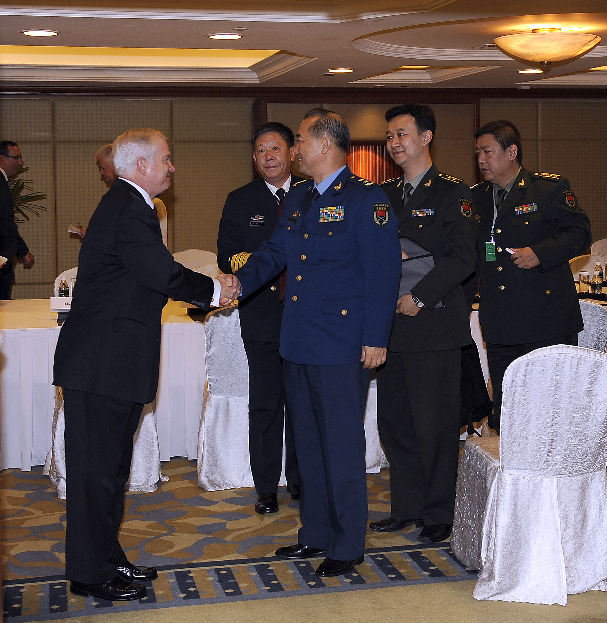 Gates meets ma singapore