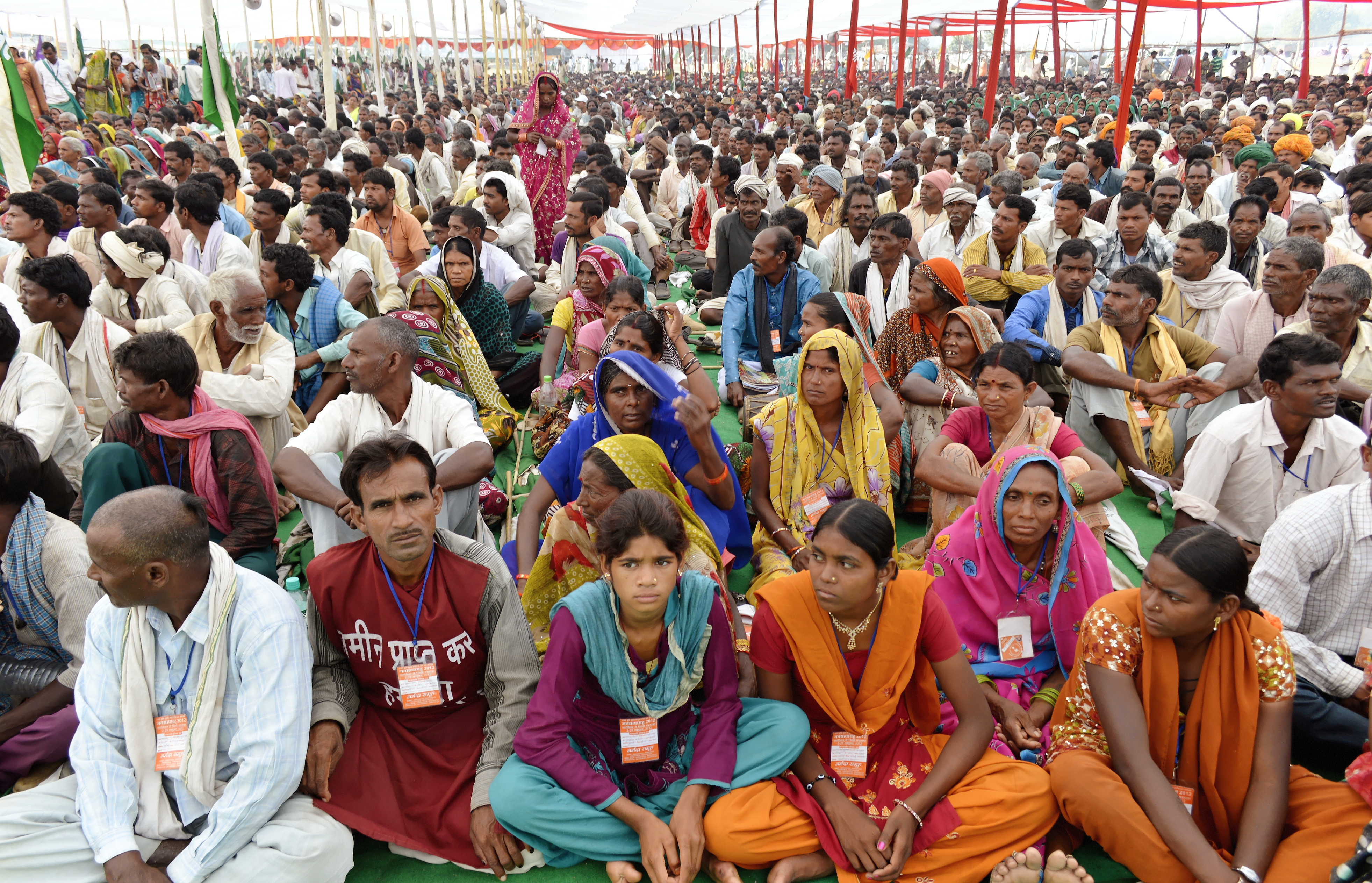 Jan Satyagraha 2012 meeting at Agra 04