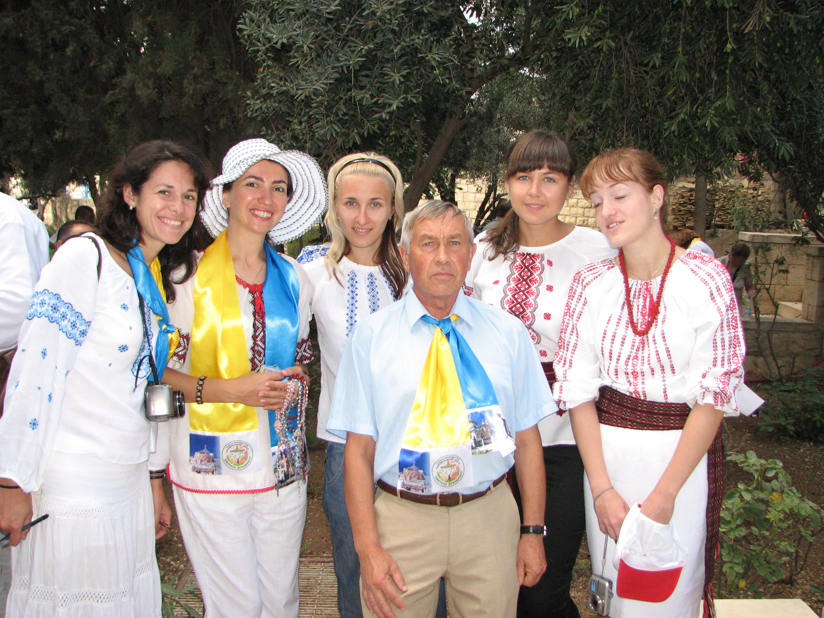 Christian pilgrims in Jerusalem, Israel, 2011, photo 41