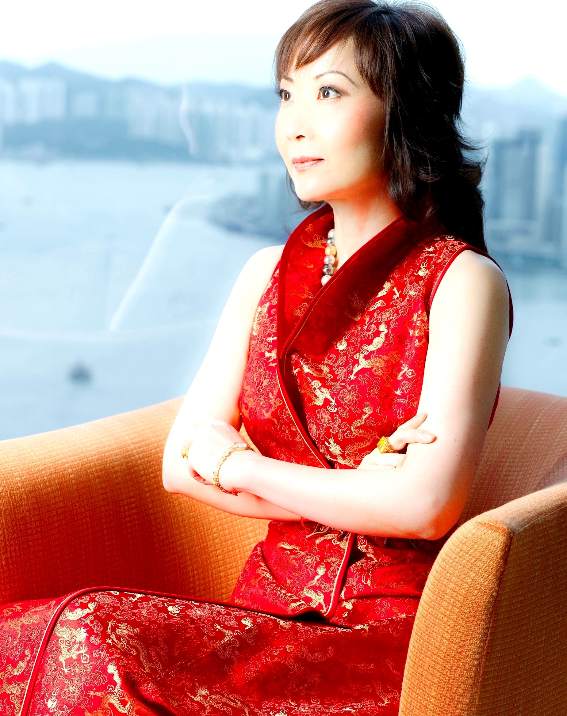 Jing Ulrich oriental dress