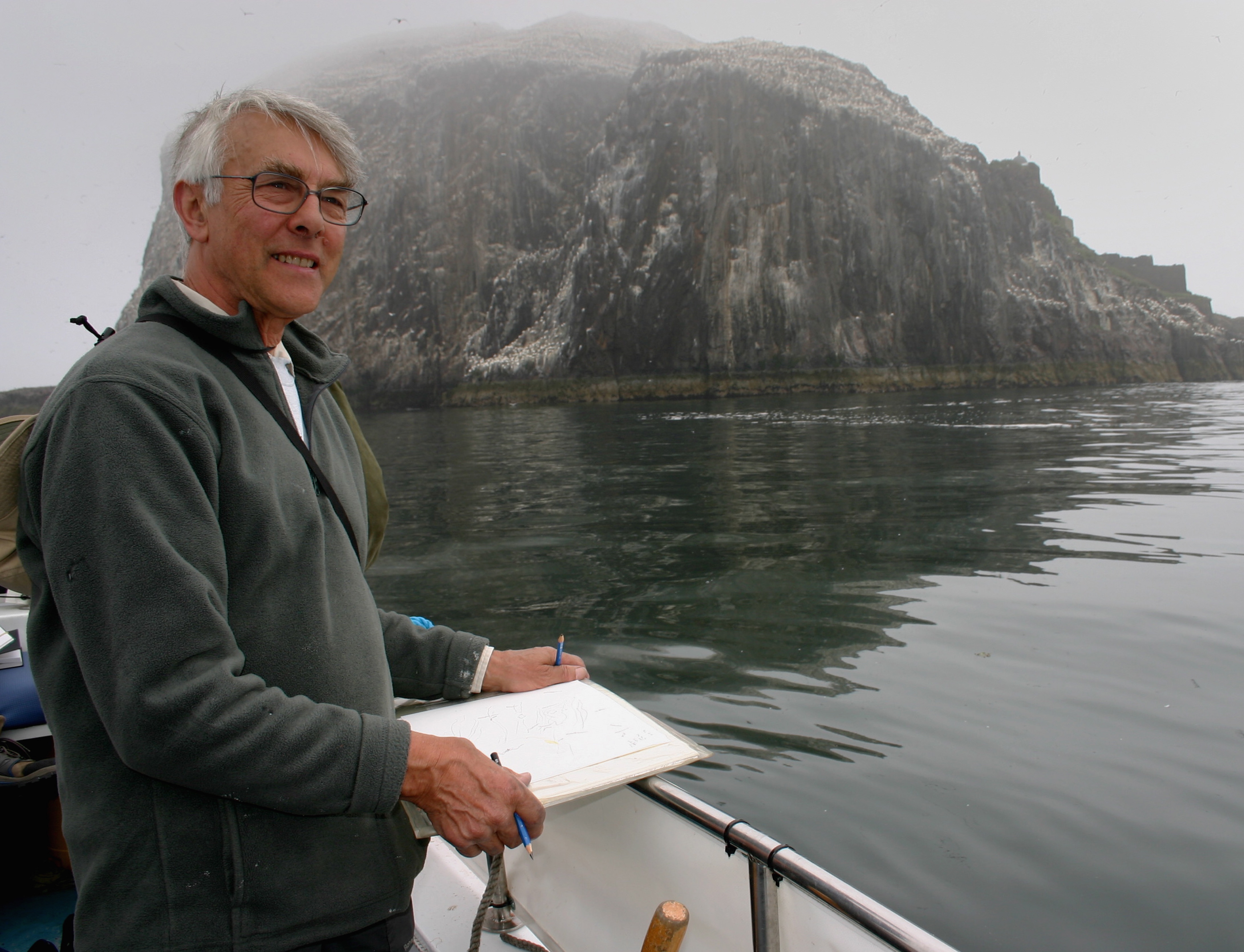 John Busby at the Bass Rock 2005