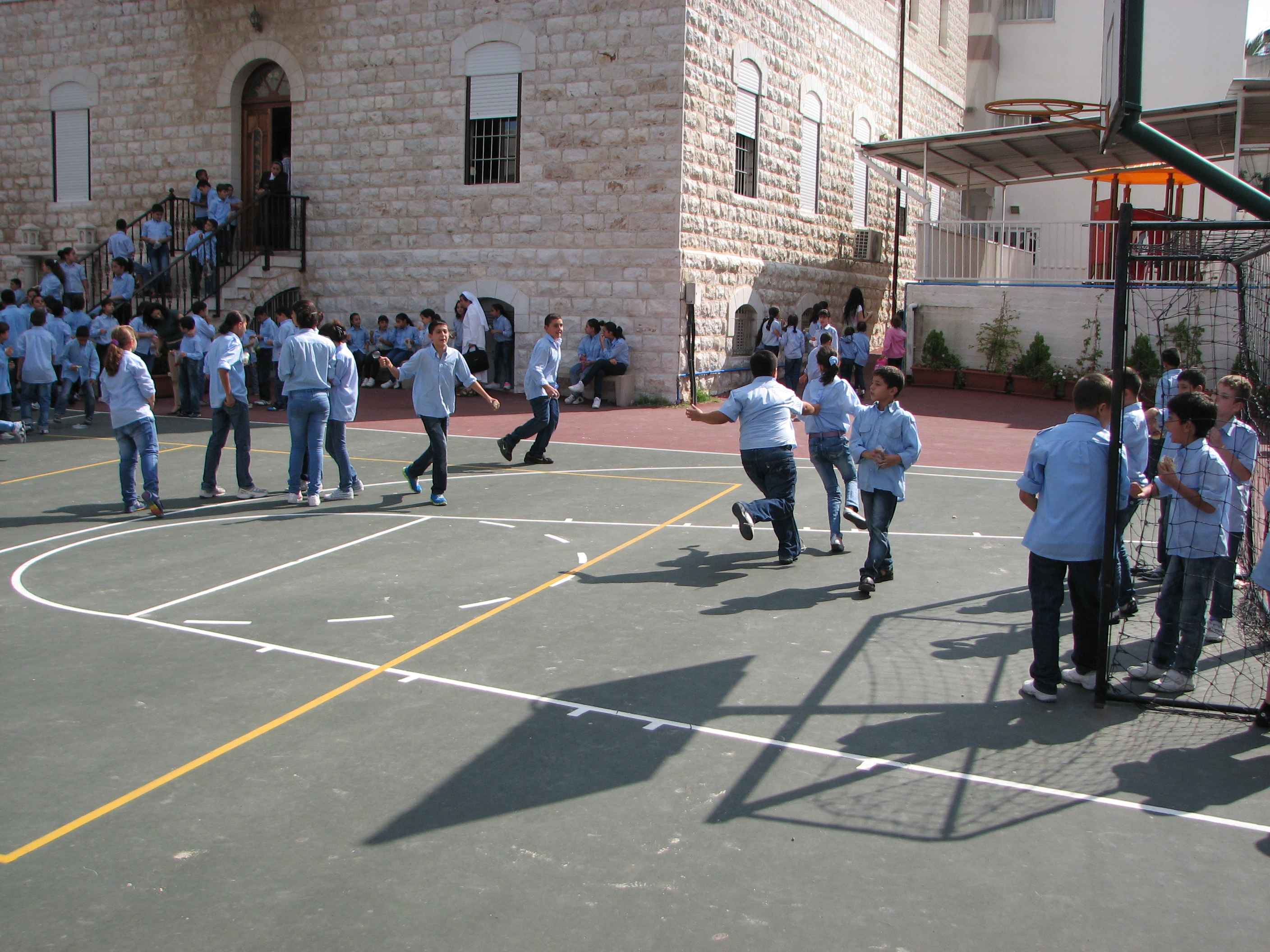 Children in Cana of Galilee, Israel