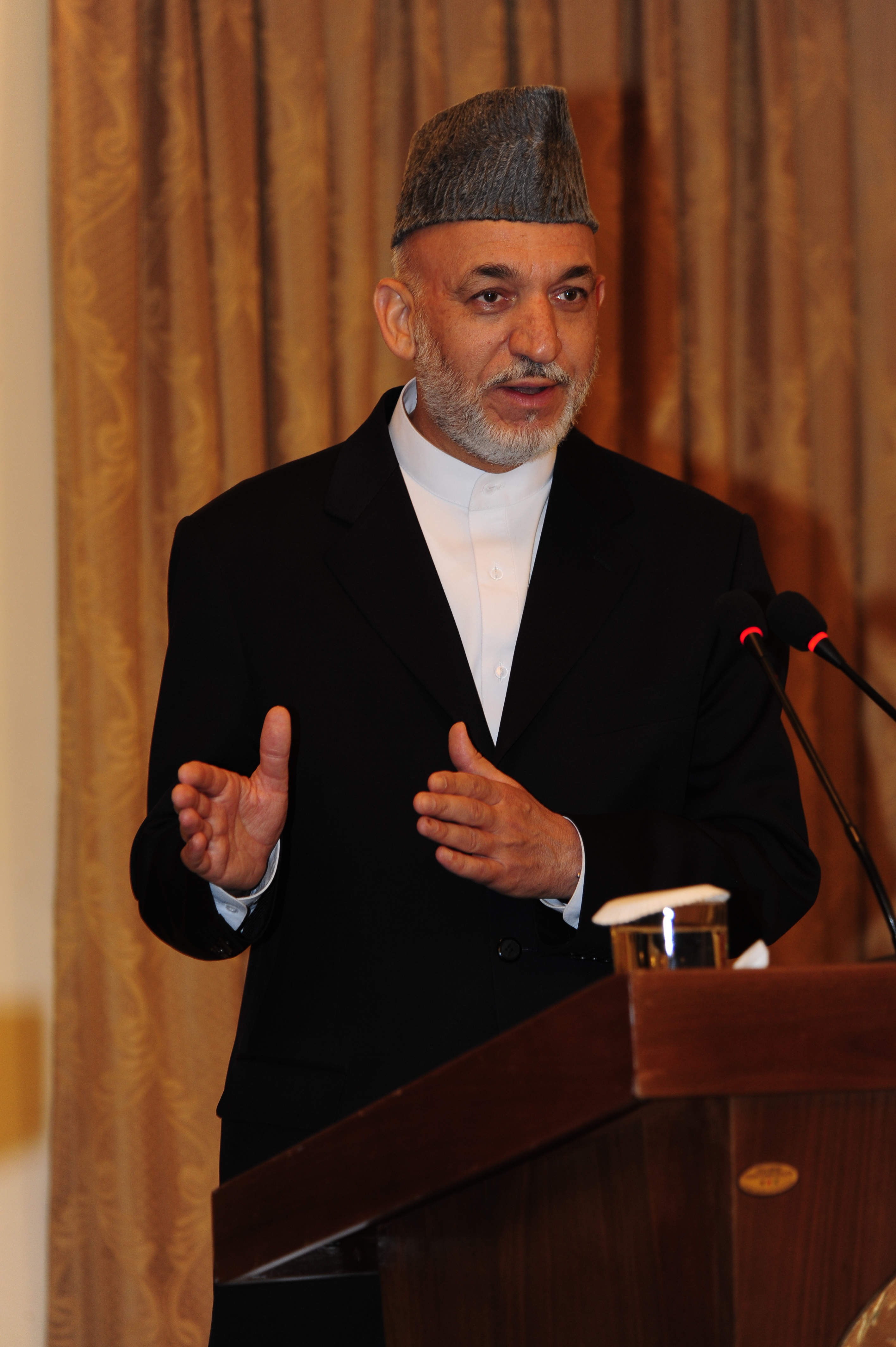 Karzai in August 2009