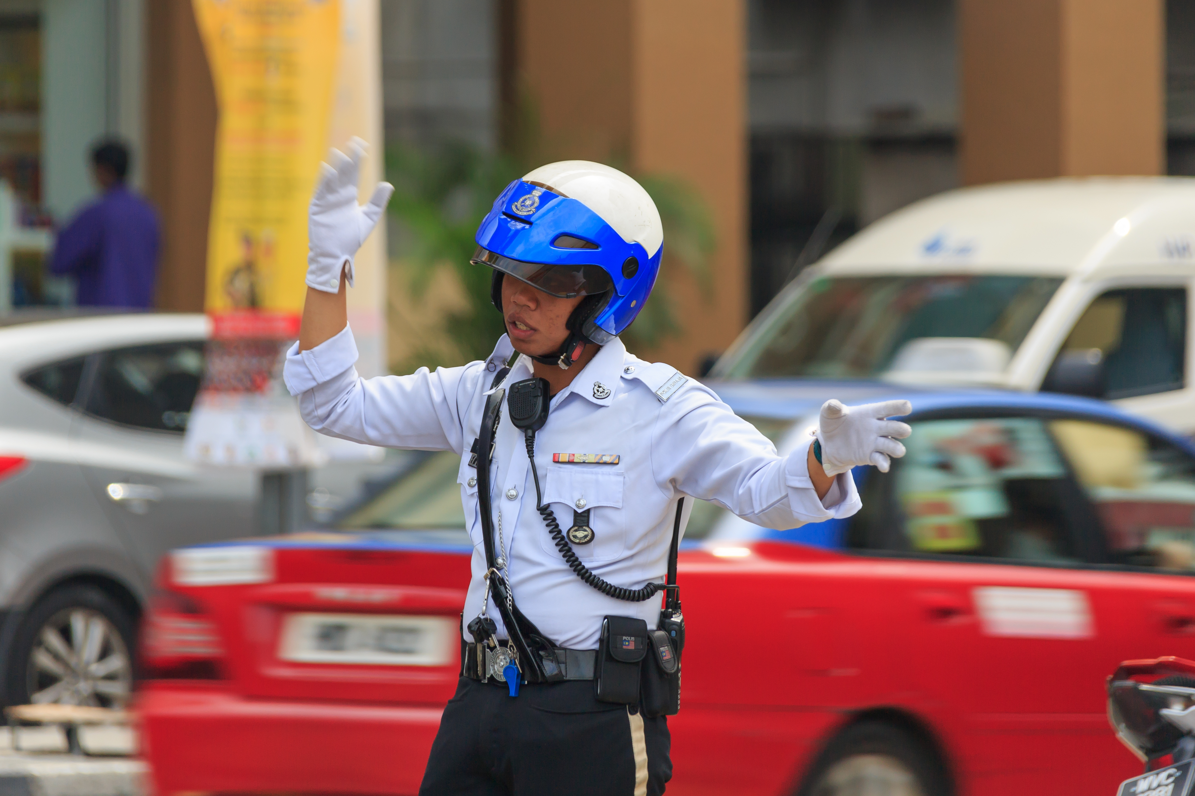Kuala Lumpur Malaysia Traffic-police-03