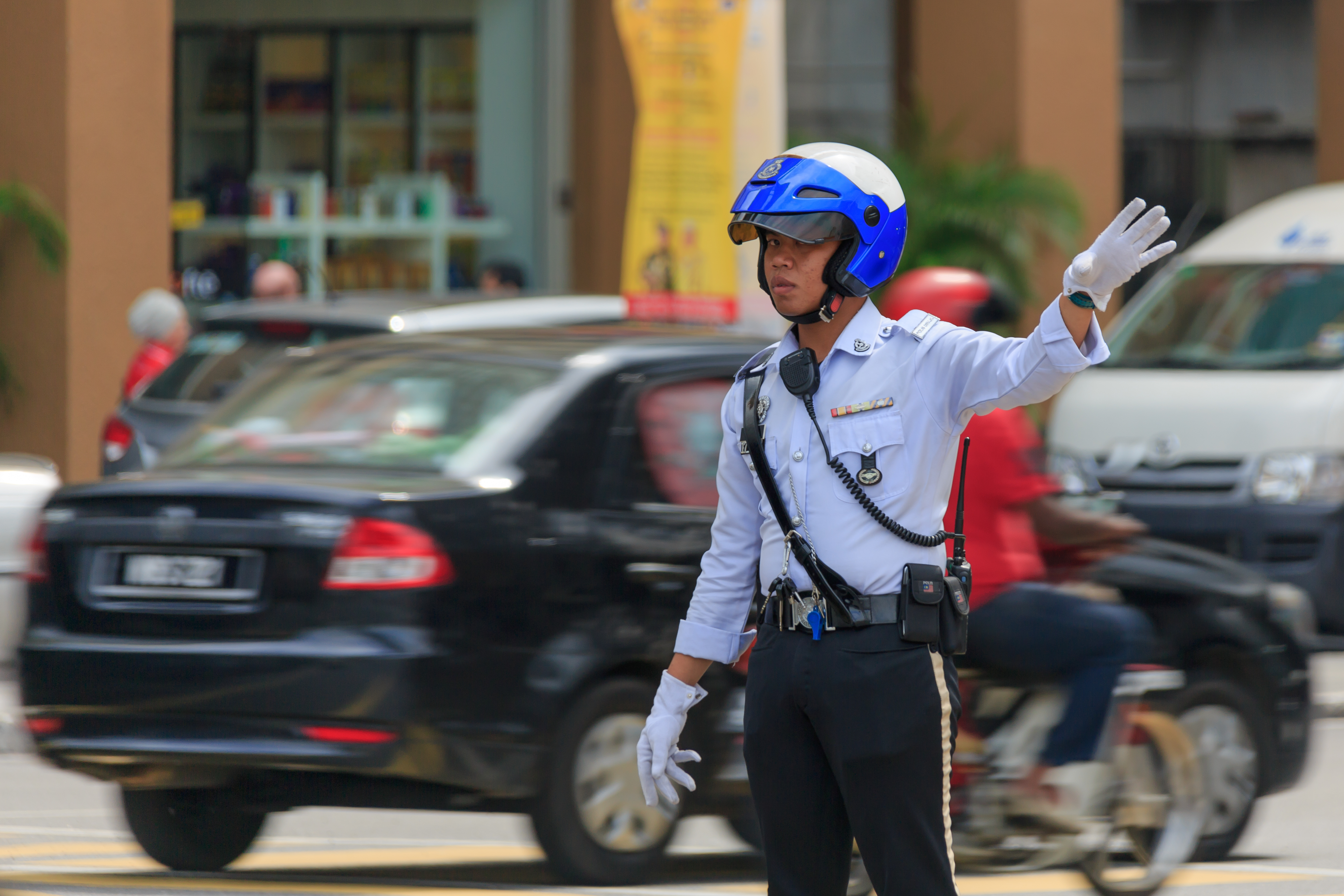 Kuala Lumpur Malaysia Traffic-police-05