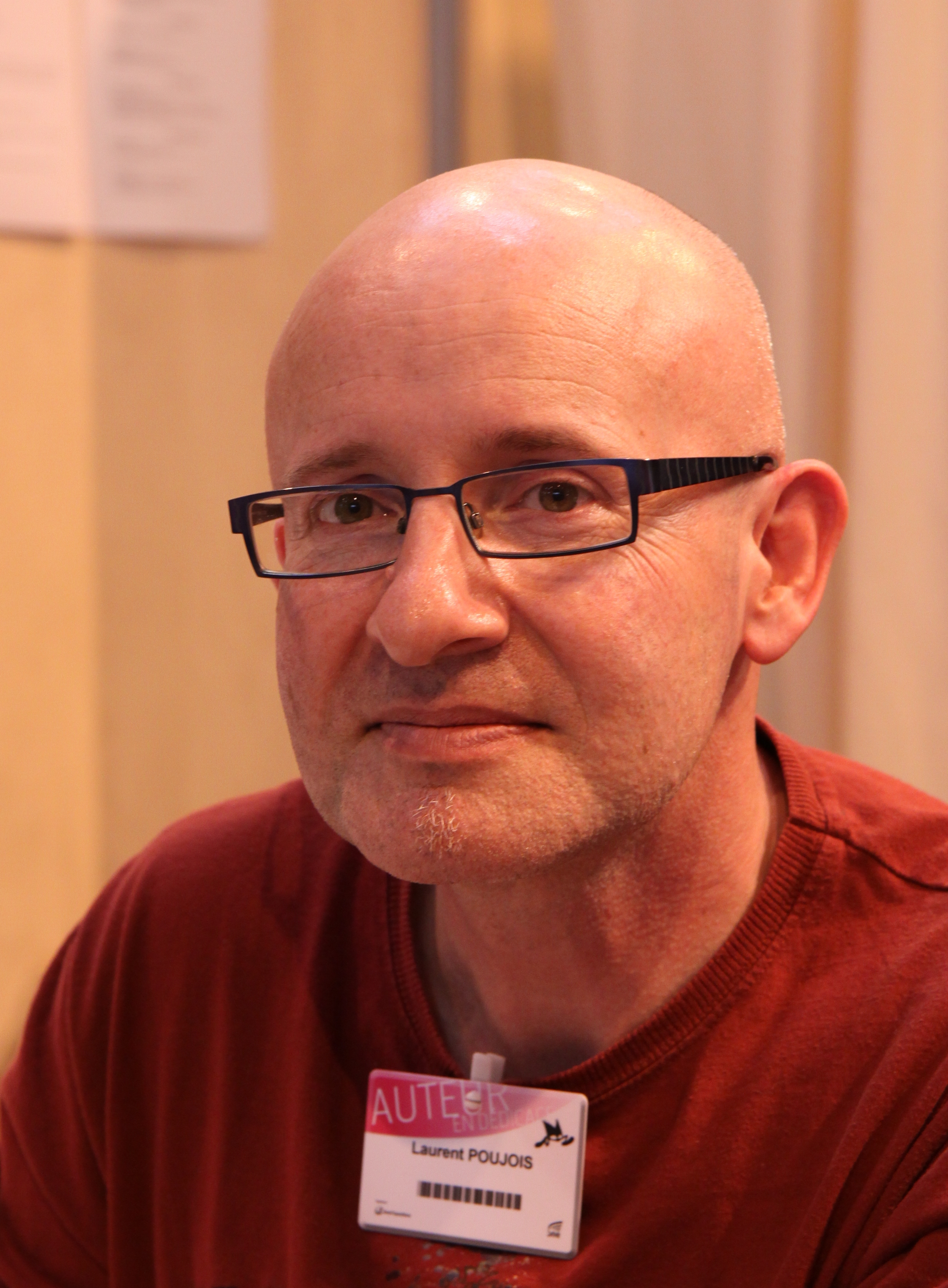 Laurent Poujois - Salon du livre de Paris 2010