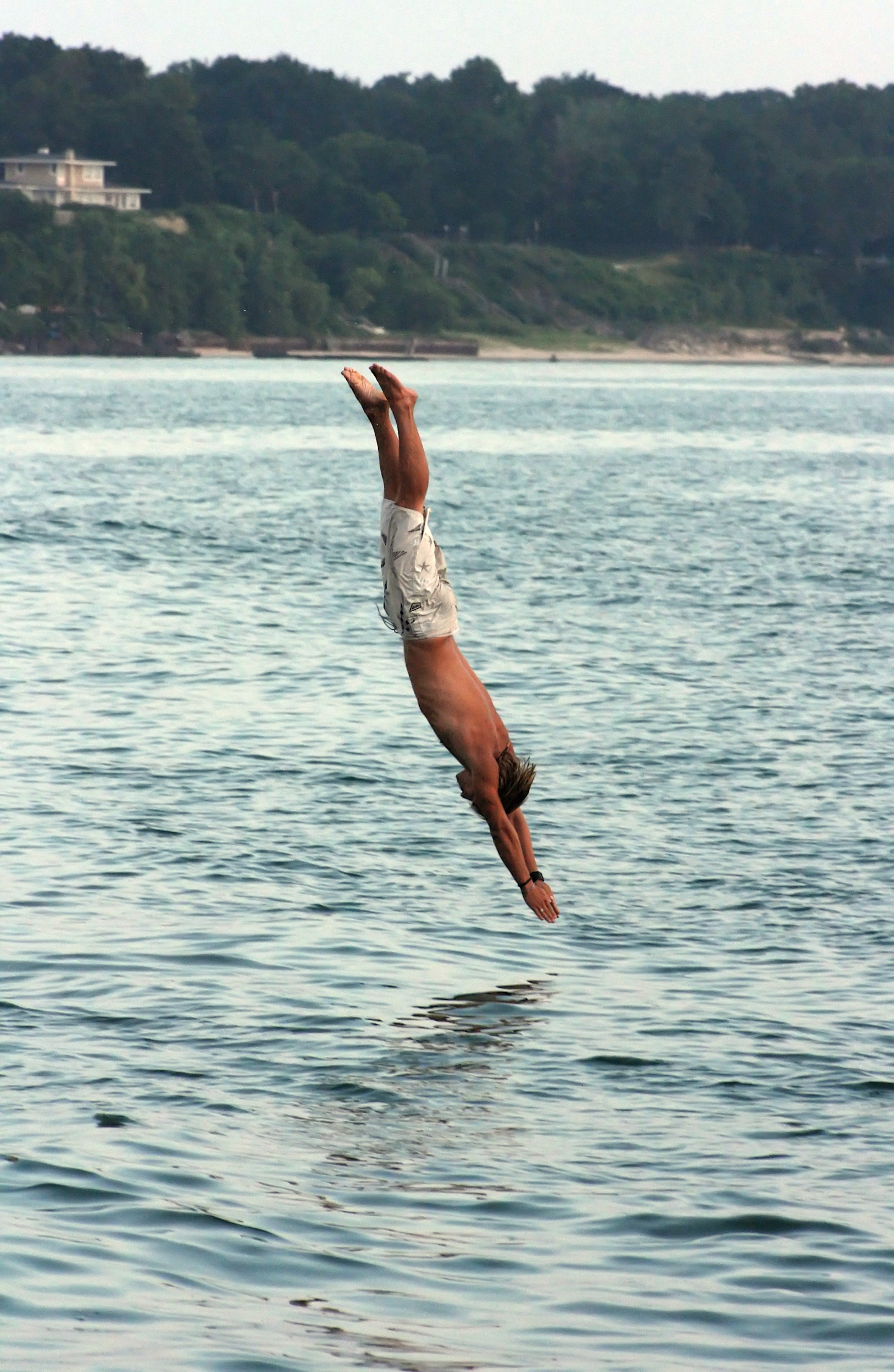 Man Diving