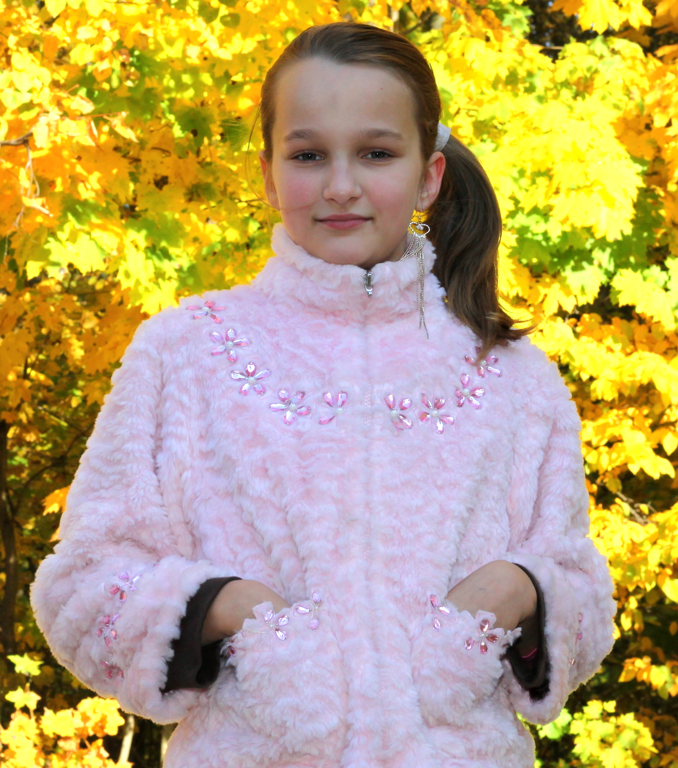 an exceptionally beautiful charming Catholic girl, picture 63