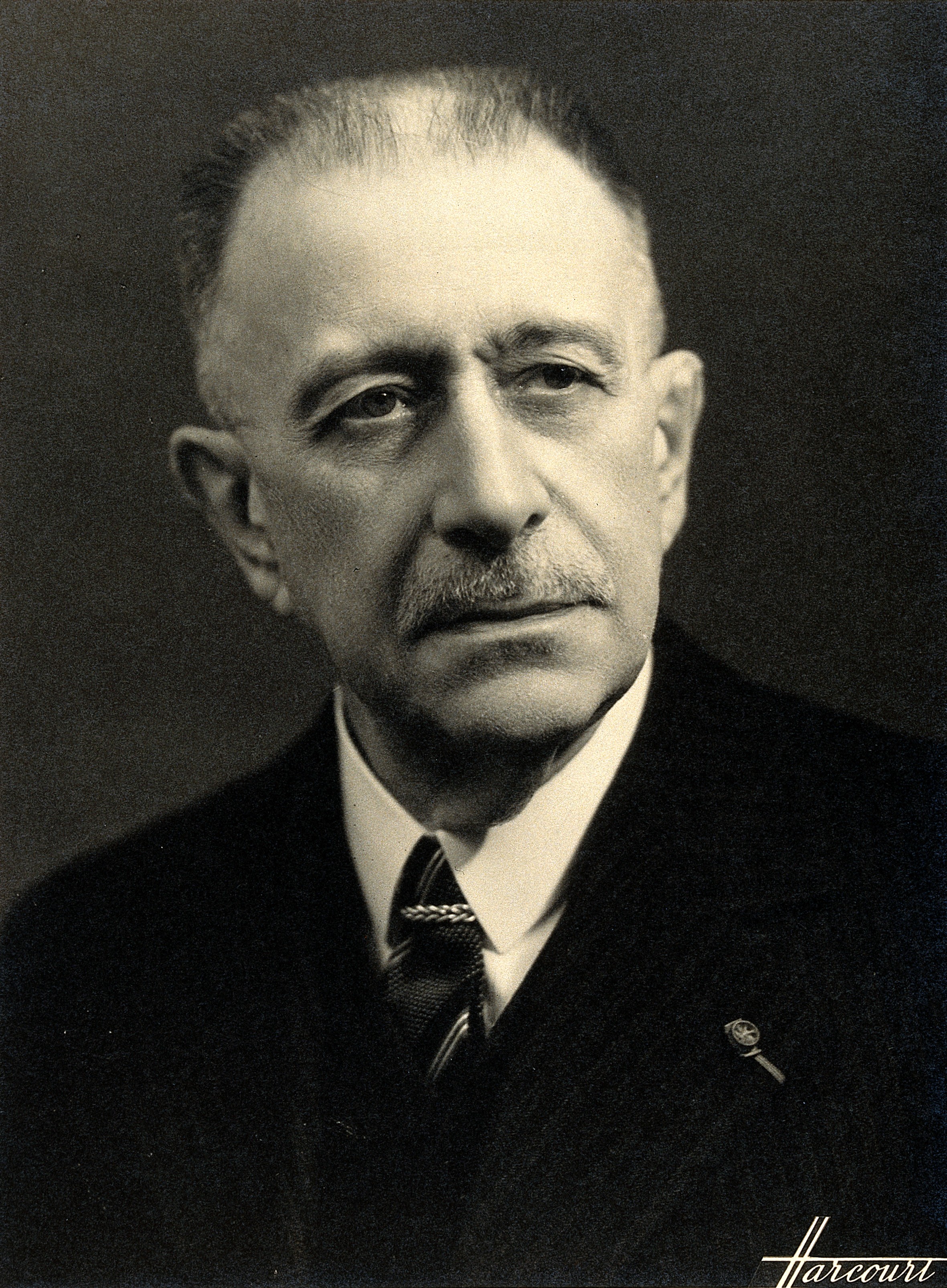 Maurice D'Ocagne. Photograph by Harcourt. Wellcome V0028179