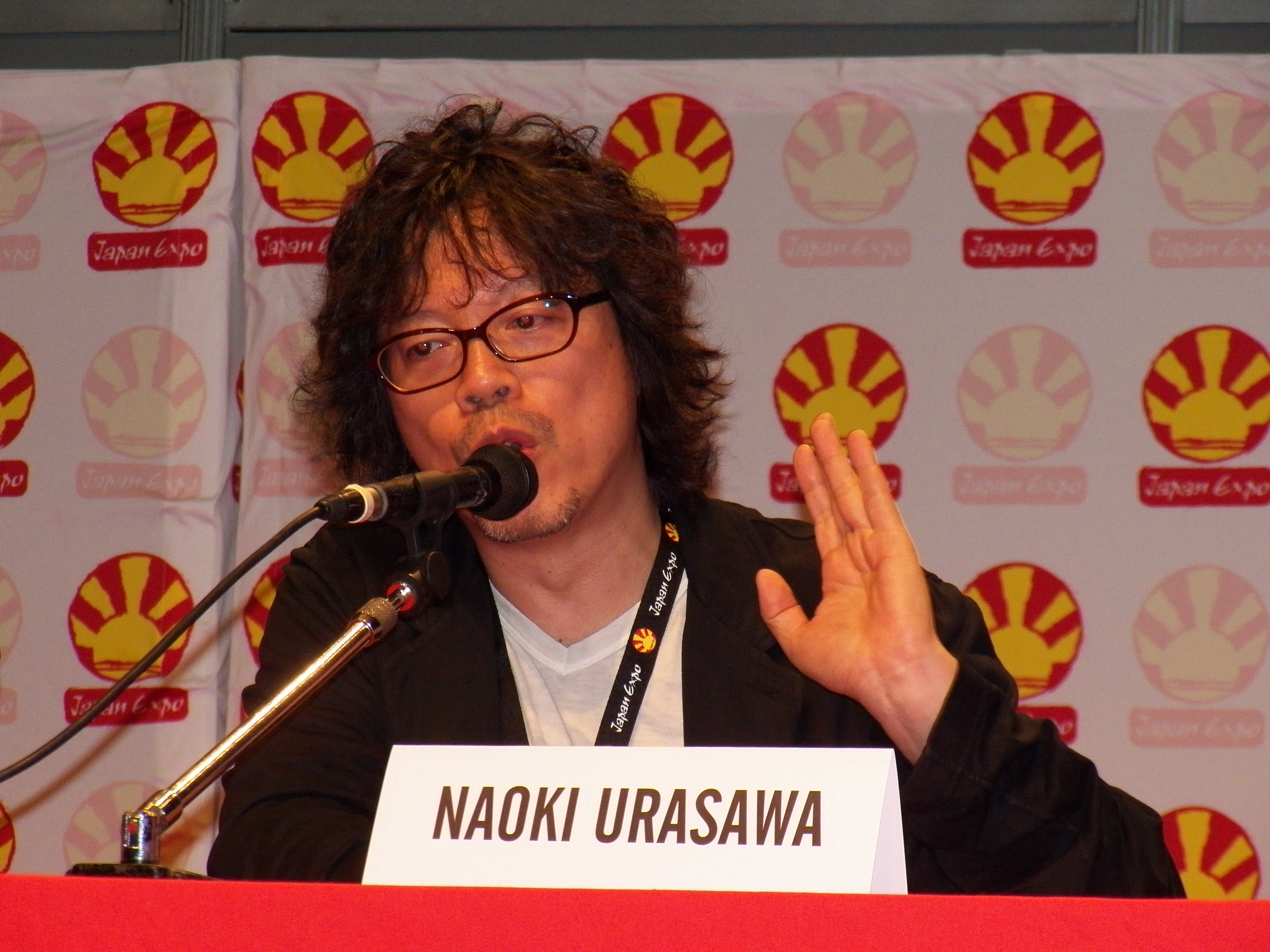 Naoki Urasawa at Japan Expo 2012, Paris (2)