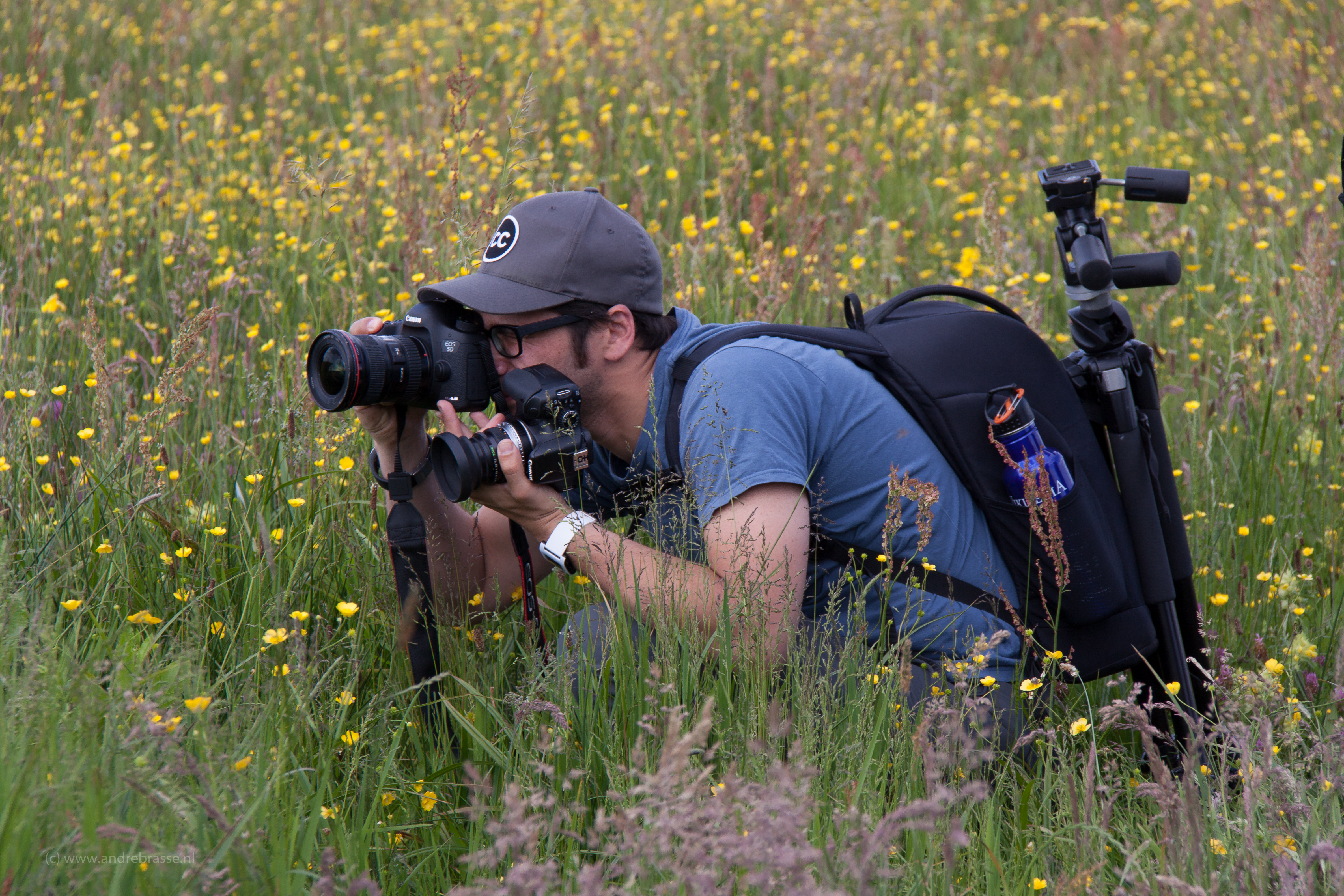 Nationaal Park Drentsche Aa met fotograaf