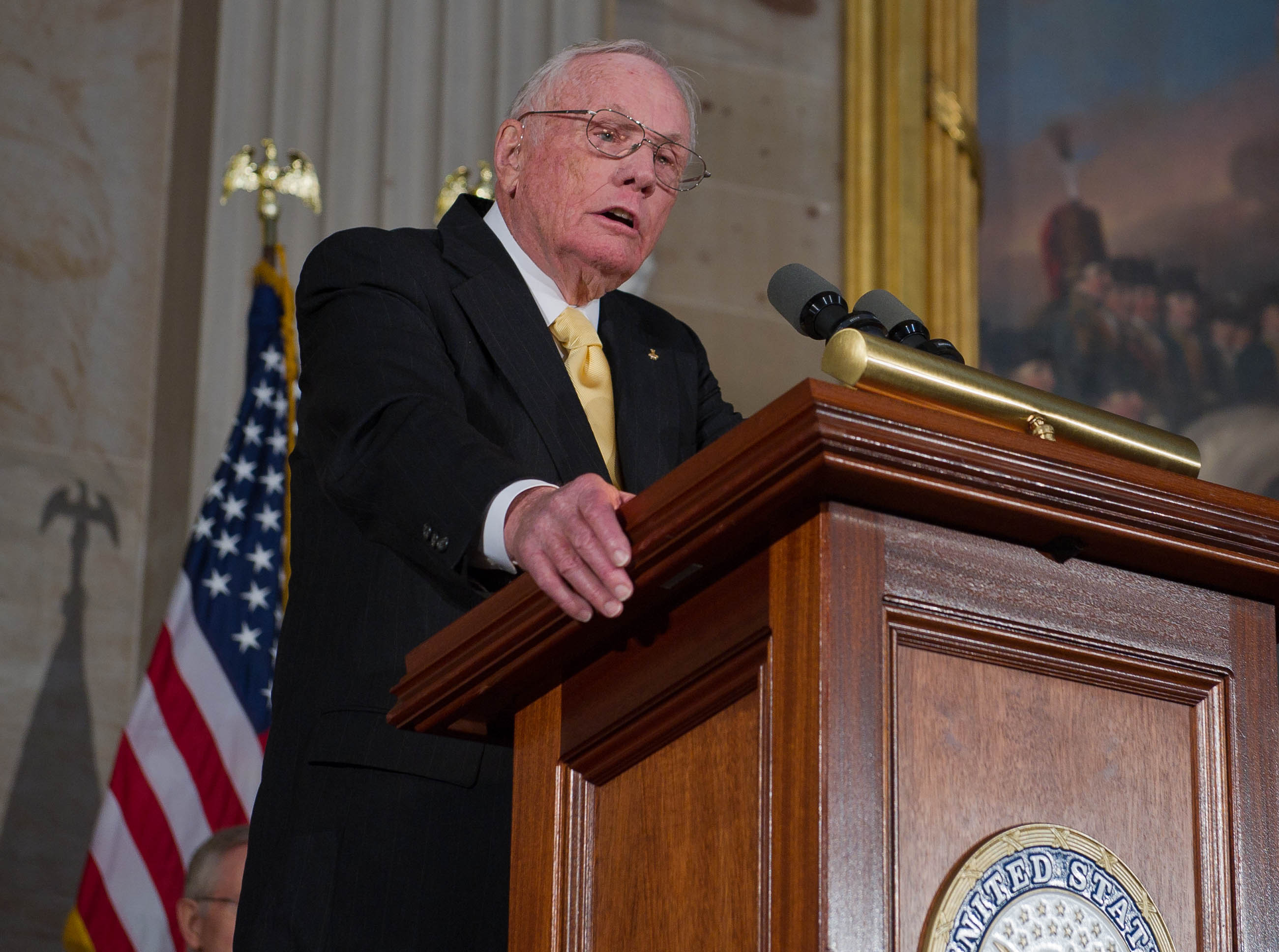 Neil Armstrong at Congressional Gold Medal Ceremony 2