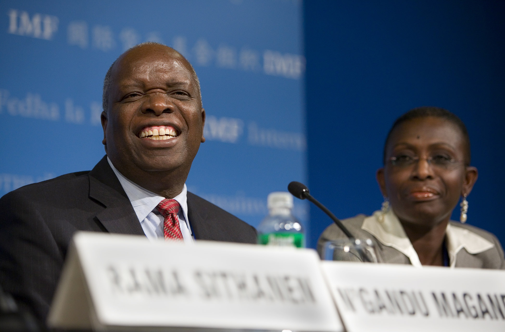 Ngandu Peter Magande, IMF 98AfricanMinisters2Lg