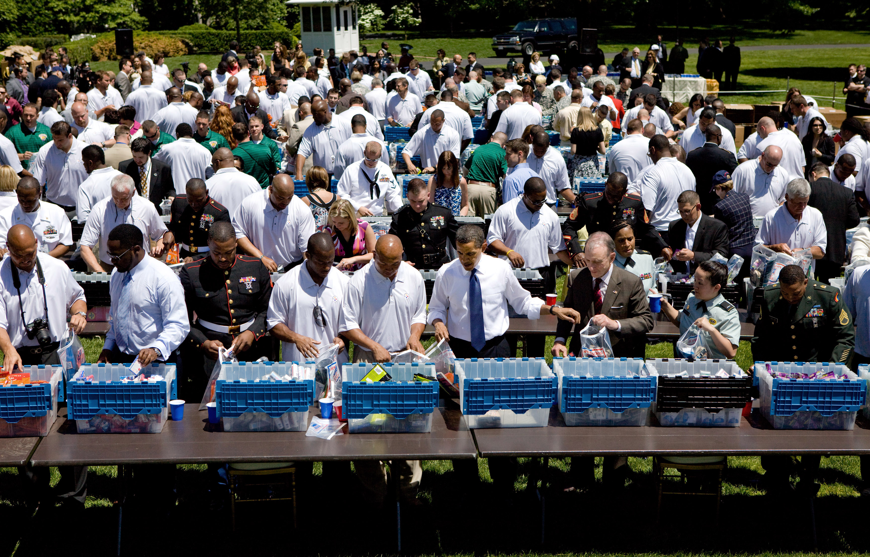 Obama Steelers White House