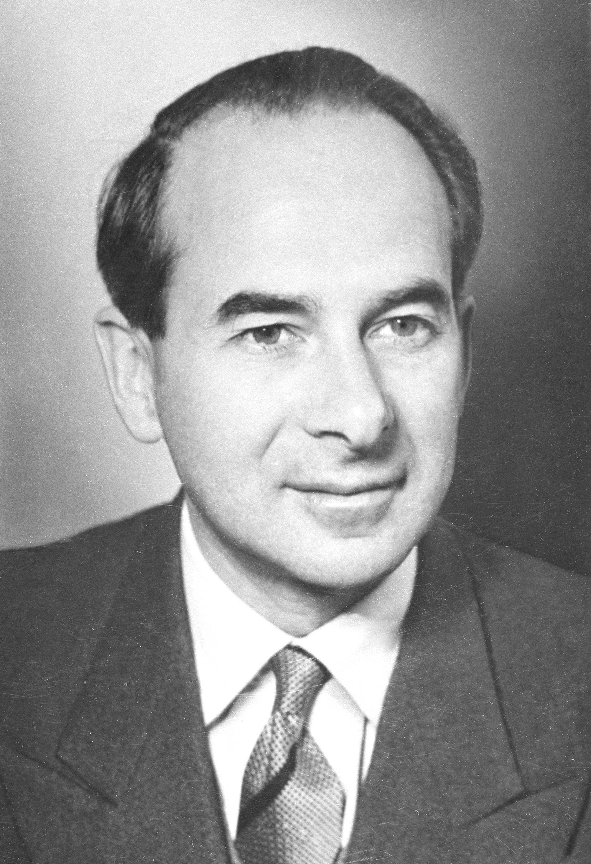Portraitaufnahme Max Lattmann