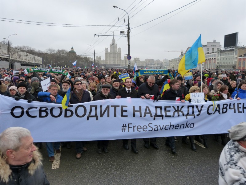 2015-03-01 Шествие памяти Немцова L1510360 Free Savchenko