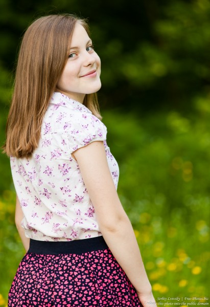 a 12-year-old Roman-Catholic girl photographed in June 2015, picture 17
