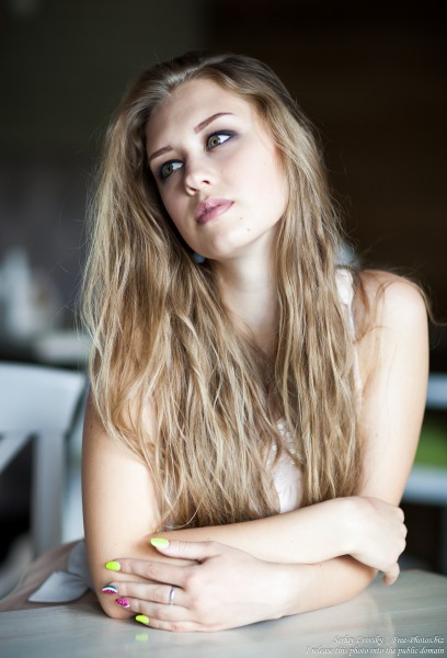 a 16-year-old natural blonde girl photographed in August 2016 by Serhiy Lvivsky, picture 15