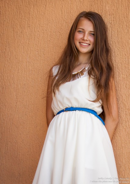 a cute 15-year old girl photographed in July 2015, picture 8