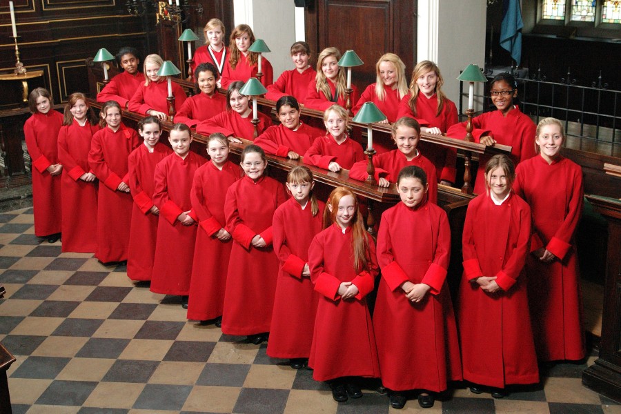 the Girls' Choir of All Saints Northampton