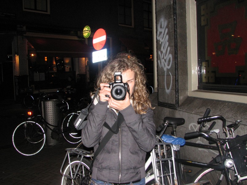A girl in Amsterdam, April 2012, The Netherlands, Europe, picture 2