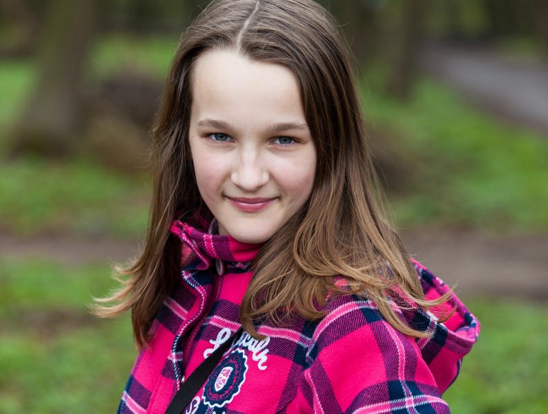 an amazingly beautiful Catholic 12-year-old girl photographed in April 2014, picture 20