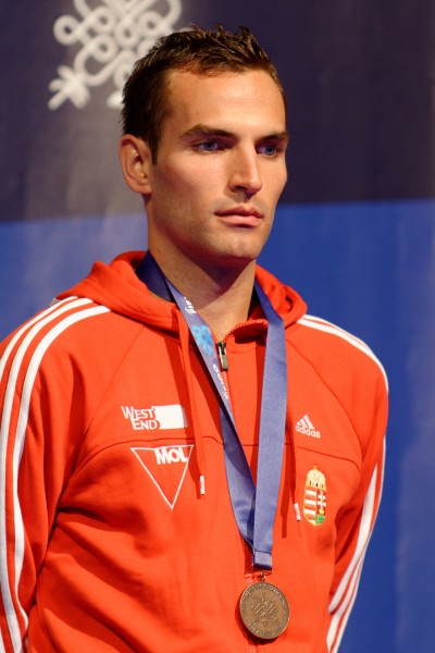 Aron Szilagyi podium 2013 Fencing WCH SMS-IN t205904