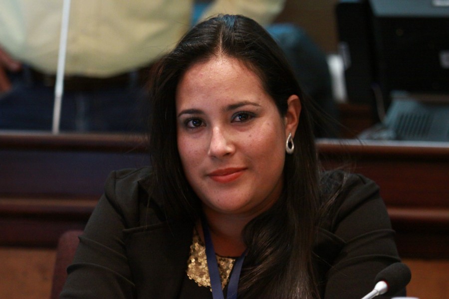 Asambleísta Angélica Andino en la sesión No.- 243 del Pleno de la Asamblea Nacional (9315167805)