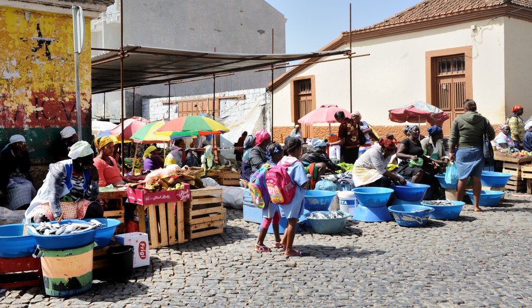 Cape Verde Assomada street market 2011