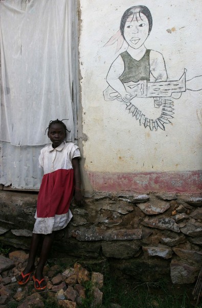 Central African Republic - Girl in Ngaoundaye