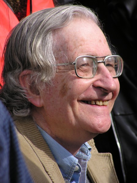 Chomsky 2004 grin