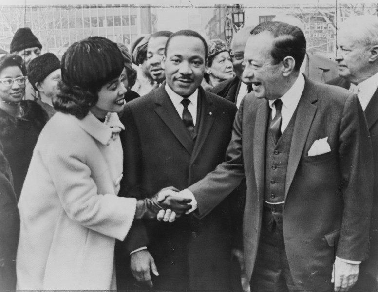 Coretta Scott King and Martin Luther King and Robert F. Wagner NYWTS