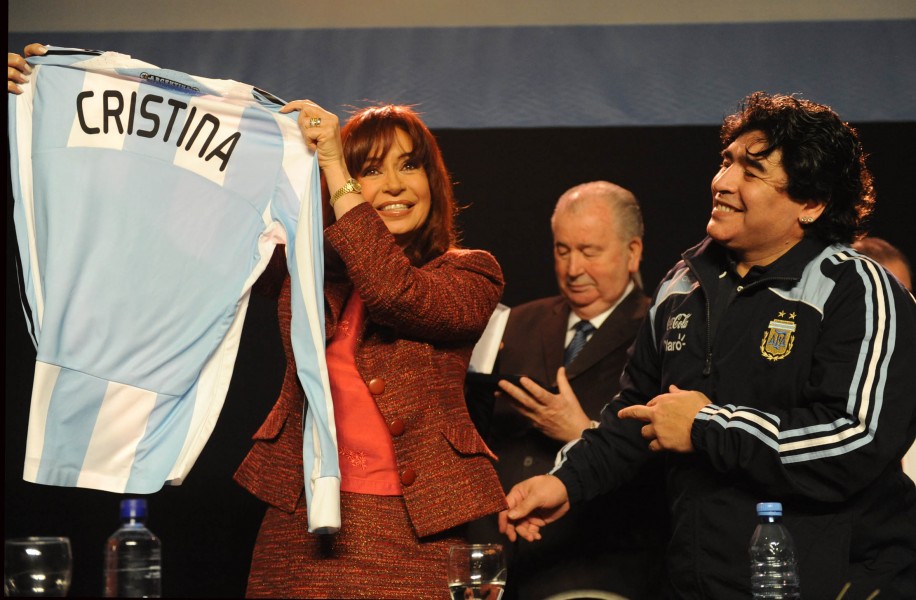 Cristina Fernandez Maradona AFA