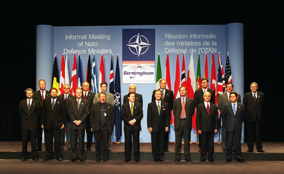 Defense ministers of NATO 2000