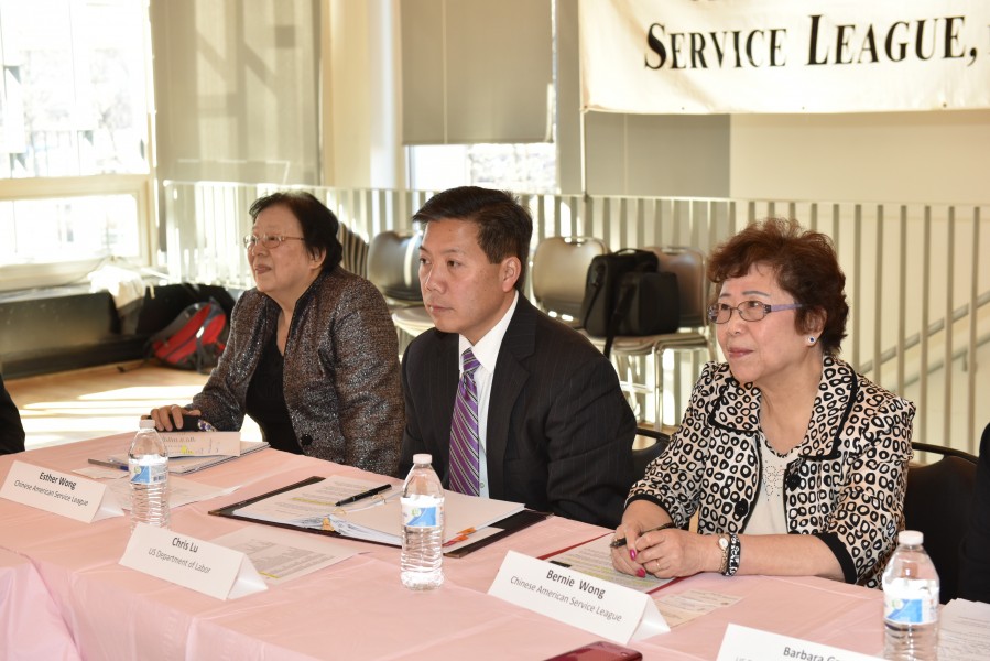 Esther Wong, Chris Lu and Bernie Wong, 2015