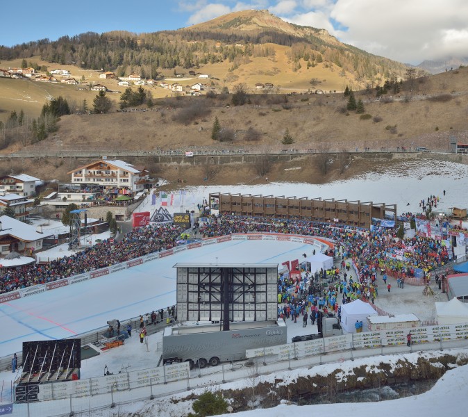 Fis Ski World Cup Val Gardena Ciampinoi arrival
