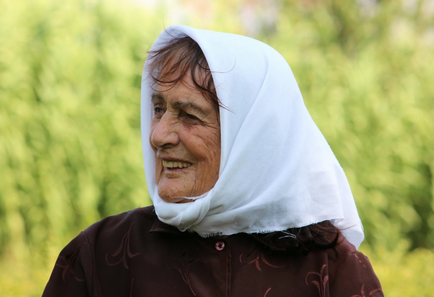Granny in Albania