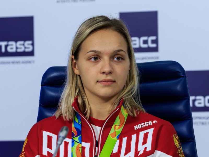 Handball Darya Dmitrieva MoscowTass 08-2016