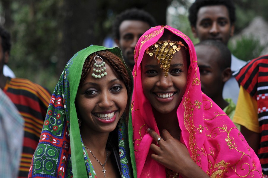 Harrari girls in Addis