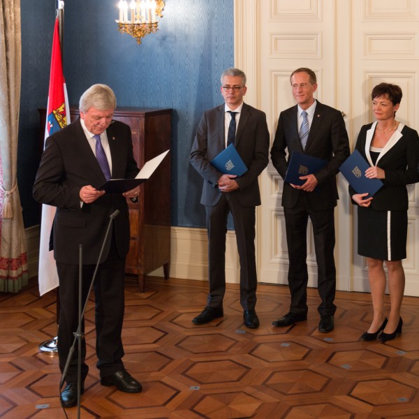 Kabinett Bouffier II-Ernennung