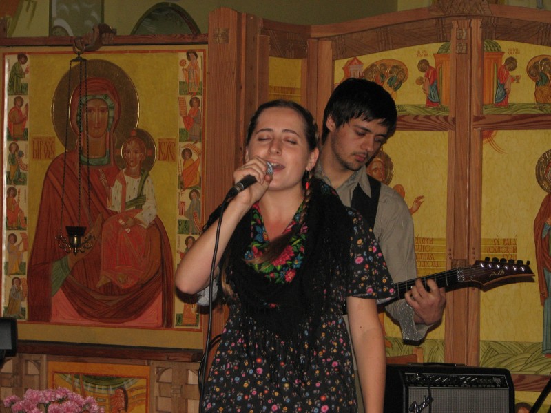 Kana - catholic band - concert in UCU, Lviv, Ukraine