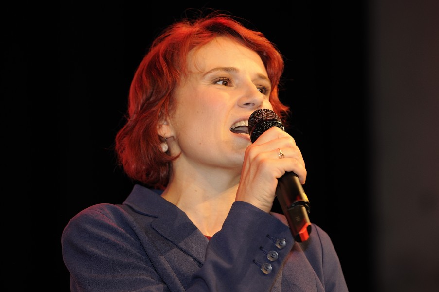 Katja Kipping Die Linke Wahlparty 2013 (DerHexer) 01