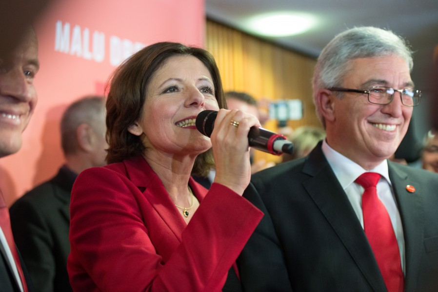 Landtagswahl Rheinland-Pfalz SPD Wahlparty by Olaf Kosinsky-9