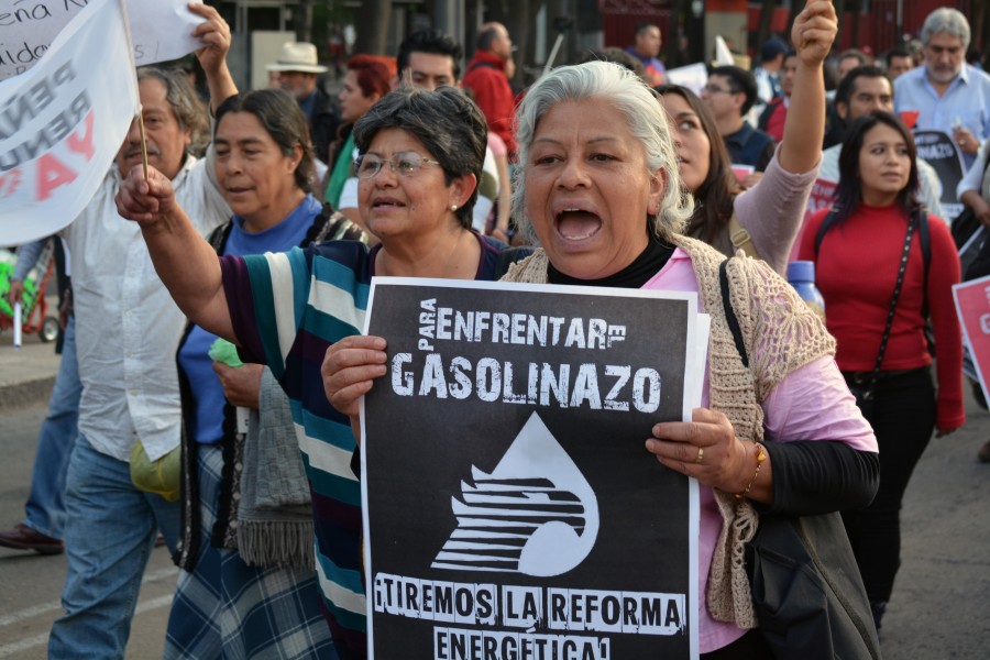 Marcha Ciudadana Contra el Gasolinazo - 9 de enero de 2017 - Ciudad de México - 1