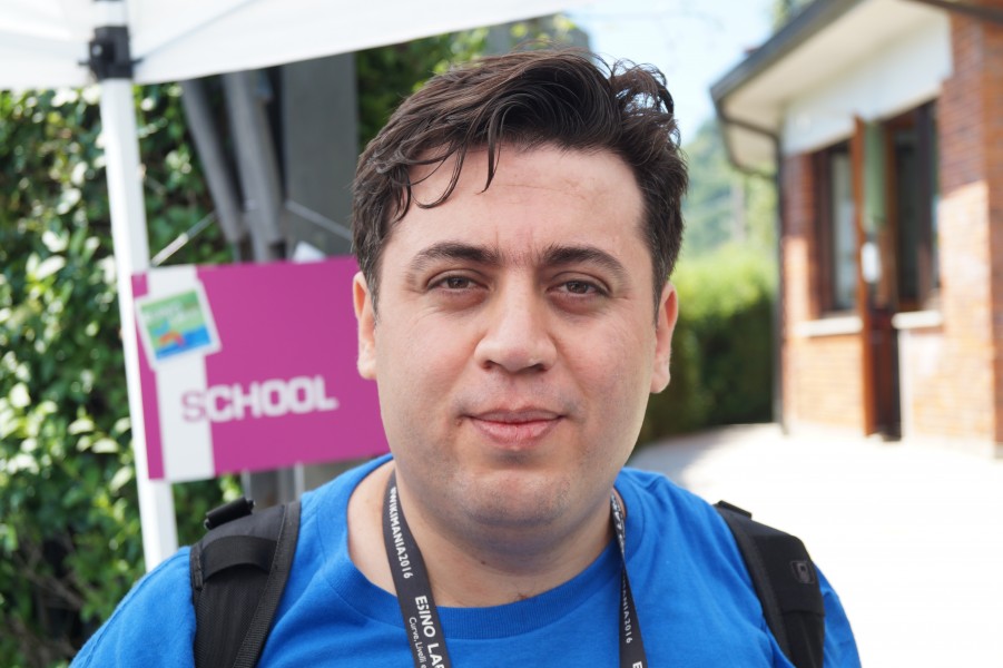 Mardetanha at Wikimania 2016