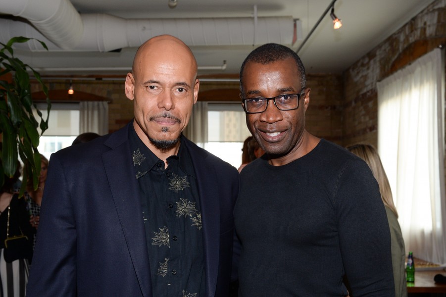 Maurice Dean Wint and Clement Virgo at the 2017 CFC Alumni at TIFF Reception (36827346660)